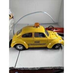 Vintage Tin ADAC Police Volkswagen With Attached Remote